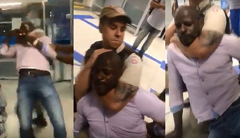 Segundo o relato do empresário, registrado na Corregedoria e disponibilizado por ele em uma rede social, os soldados Roque da Silva e Rafaeal Valverde Nolesco iniciaram as agressões físicas contra ele dentro da agência, onde ele foi imobilizado com uma gravata, e levando-o ao solo, diante de sua filha de 15 anos